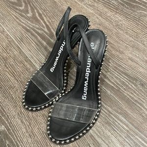 AlexanderWang Women's Nova Slingback High Heel Sandals size 36.